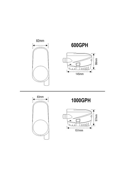 Otomatik Sintine Pompasi 600-Gph