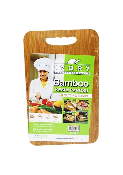 3b Trend 16 26 Cm Bamboo Ahşap Bambu Kesim Panosu Ahşap