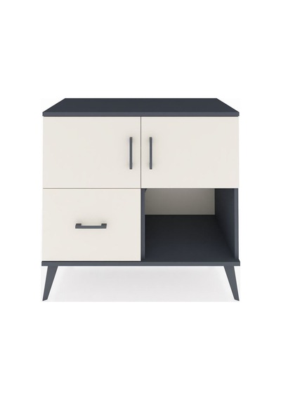 Hyperion Şifonyer 2 Raflı Tek Çekmeceli 2 Kapaklı 88x44x80 Antrasit-aytaşı Aytaşı Hyperion Şifonyer 2 Raflı Tek Çekmeceli 2 Kapaklı 88x44x80 Antrasit-aytaşı Aytaşı