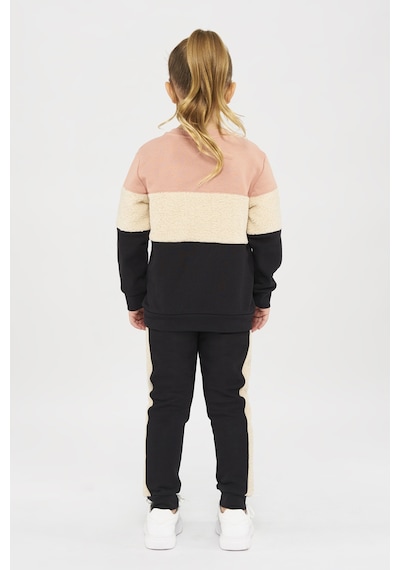 Kız Çocuk Renkli Somon Sweatshirt 4755292
