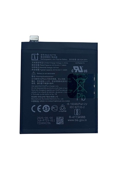 Oneplus 8 Pro Batarya Pil / Blp-759 / 4510 Mah