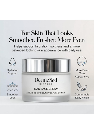 Nad-containing Face Cream Anti Aging, Repairing Skin Blemishes, Moisturizing Resveratrol, Collagen, Niacinamide, Hyaluronic Acid, Nad+