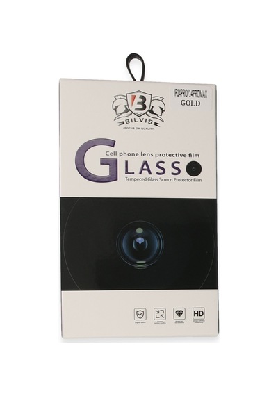 İphone 14 Pro Max Bilvis Titan Kamera Lens - Gold