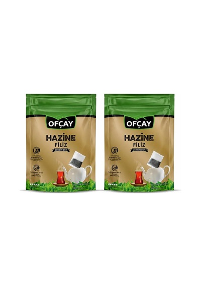 Ofçay Hazine Filiz Zengindem 30 Adet X 30 Gr Eko Demlik Poşet Çay X2 Adet