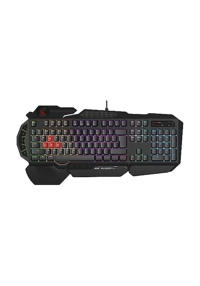 Bloody B310n Q Türkçe Multimedya Neon Gamer Oyuncu Klavye Oyunculara Özel Asdw Yedek Gaming Tuşlar