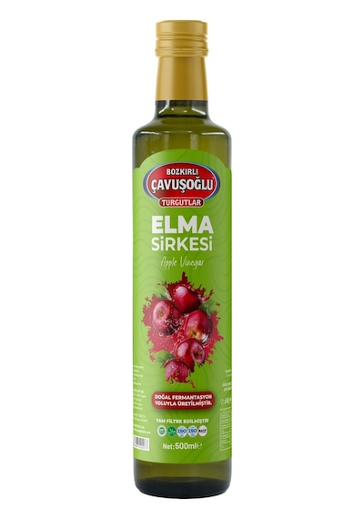 Bozkırlı Çavuşoğlu Doğal Fermantasyon Elma Sirkesi 500 ML
