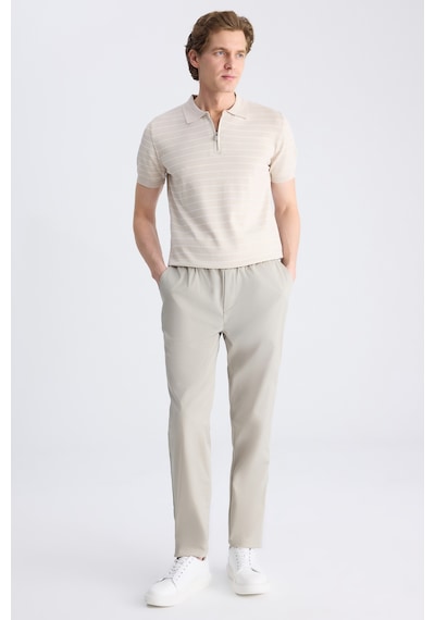 D's Damat Ds Damat Regular Fit Ekru Balıksırtı Pamuklu Jogger Pantolon 4hc0300130022 E01