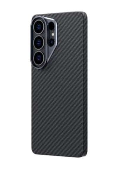 Senon Galaxy Uyumlu S26 Ultra Kılıf M-safe Şarj Özellikli 1500d Aramid Fiber Senon Karbon Özel Serisi Kapak