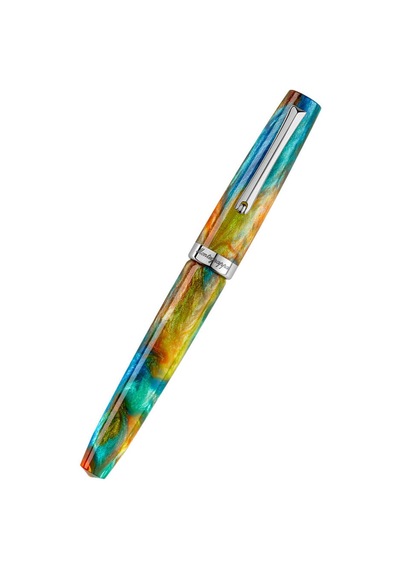 Montegrappa Venetia Tarvisium Paradise Falls Dolma Kalem - F Uç I Çok Renkli
