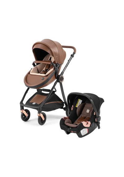 Quard Aura Travel Sistem Bebek Arabası Kahverengi B6d76d60324n1-1