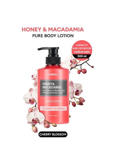 Kundal Honey&Macadamia Pure Cherry Blossom Body Lotion 500 ML