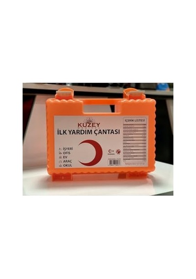 Kuzey Medikal Ilk Yardım Çantası Ecza Dolabı Açık Gri