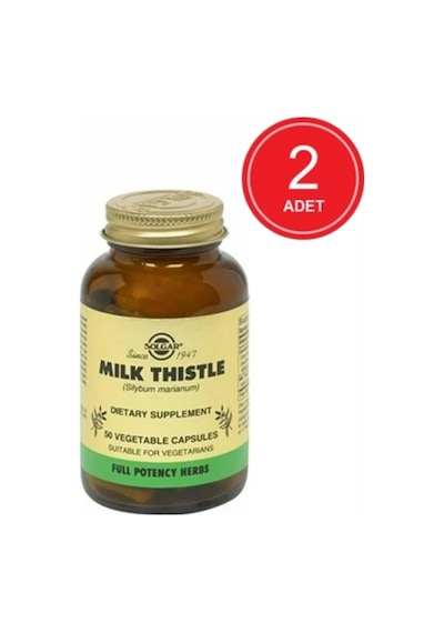 Solgar Milk Thistle 100 Mg 2 x 50 Kapsül