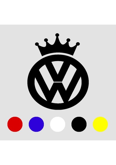 Volkswagen King Oto Sticker, Volkswagen Oto Aksesuar
