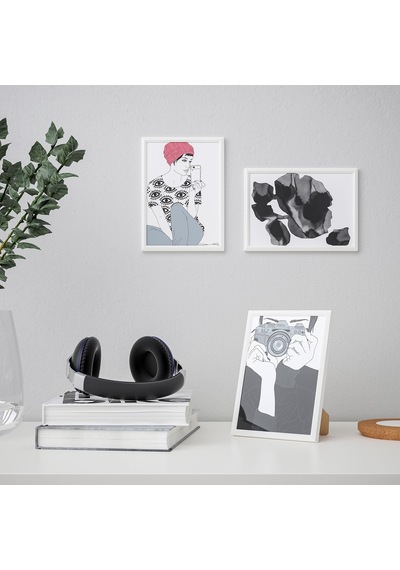 Ikea Yllevad Fotoğraf Çerçevesi 13 X 18 Cm Beyaz