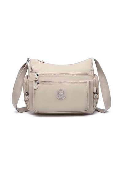 Smart Bags 1115 Krınkle Kumaş Postacı Çantası (Bej) Bej