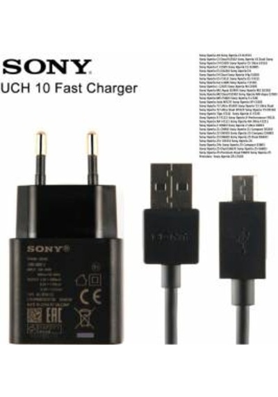 Senalstore Sony Xperia E4 Şarj Aleti Ve Data Kablosu Uch10 Micro Usb