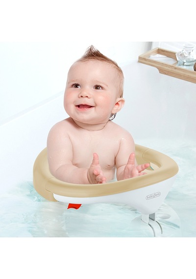 Babyjem Yandan Açılır Banyo & Mama Oturağı Bej 5 Adet