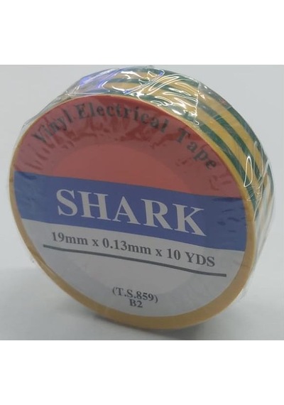 İzole Bant - Shark - Sarı-Yeşil - 10'Lu