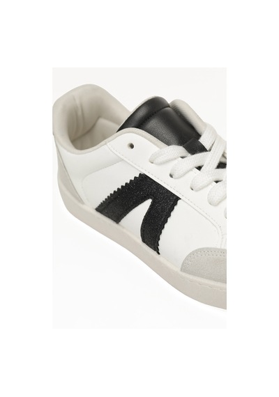 Butigo 26s-181 6fx Beyaz Kadın Sneaker 000000000102203617 Beyaz-sıyah