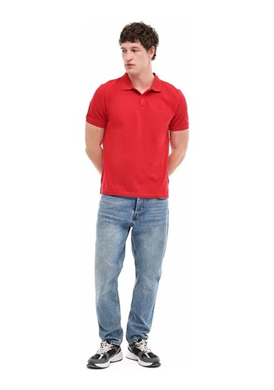 Lumberjack 6m Mb Ct953 T-sh 6fx Erkek Polo T-shirt 102064406 Kırmızı