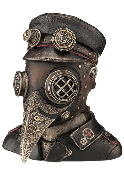 Veronese Steam Punk Veba Doktoru Figür 15x16cm