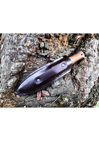 Sk101 Bushcraft Av Kamp Doğa Bıçağı - Yatağan El Yapımı Kahverengi