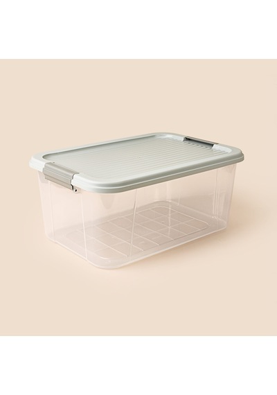 Living Agata Organizer Kutu - Şeffaf - 20 Lt Çok Renkli