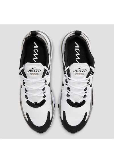 Nike Air Max 270 React Sneaker Erkek Ayakkabı Beyaz - Siyah