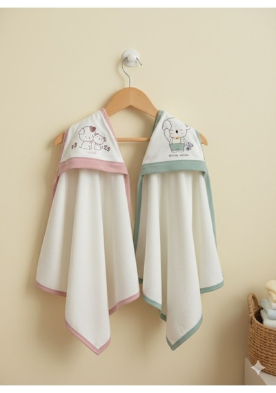 Eke My Baby %100 Organik Pamuklu Kundak Havlu 82x90 Cm 0 - 9 Ay