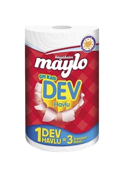 Maylo Kağıt Havlu Dev Rulo 8'li