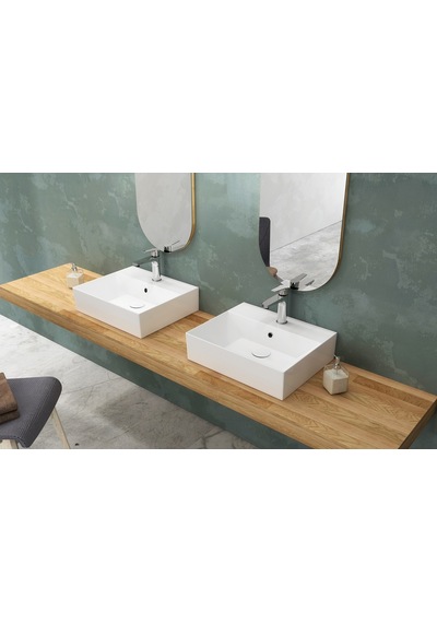Isvea Sistemaz Frame Tezgahüstü Lavabo 60 CM 10Sf50060Sv