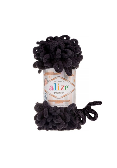 Alize 5 Adet Puffy El Örgü Ipliği 5'li Paket - 100 Gr. 9 Mt. Parmak Örgü Ipi - Şevval Tuhafiye 1060