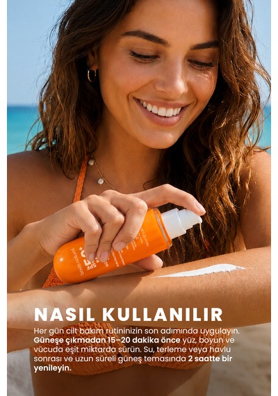 50 Spf Güneş Koruyucu Vücut Losyonu 100 Ml