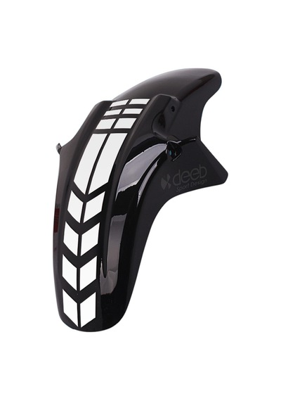 Motosiklet Çamurluk Sticker Mat Beyaz Model S- 2 ADET