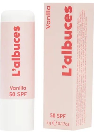 L'albuces Vanilla Lip Balm Dudak Nemlendirici SPF50 2'li