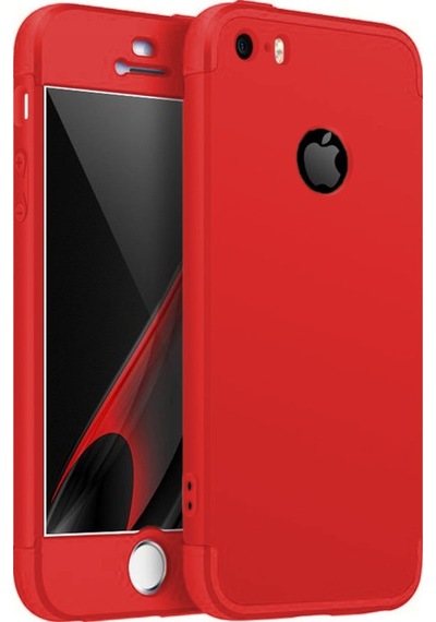 Apple Uyumlu iPhone 5 5S Kilif 3 Parçali 360 Tam Korumali Gkk Kapak 392957653