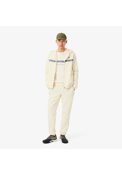 Lacoste Sh4767 Erkek Sweatshirt Krem