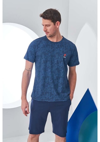 Pjs 24316 Erkek Şort Pijama Takım 001