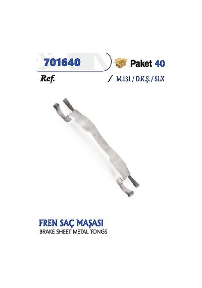 Fren Sac Masası Doğan Kartal Şahin M131 Dks 70 1640- 70 1640