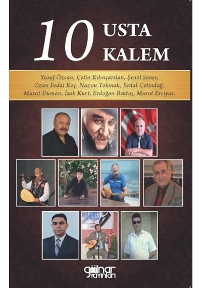 10 Usta Kalem - Şiirler- Gülnar Yayınları