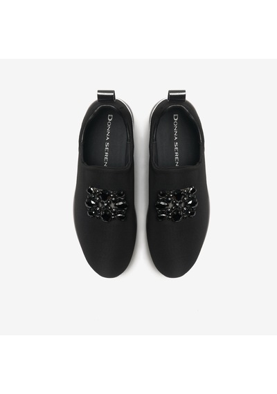 Black Sneaker Kadın 346146mk Donna Serena siyah