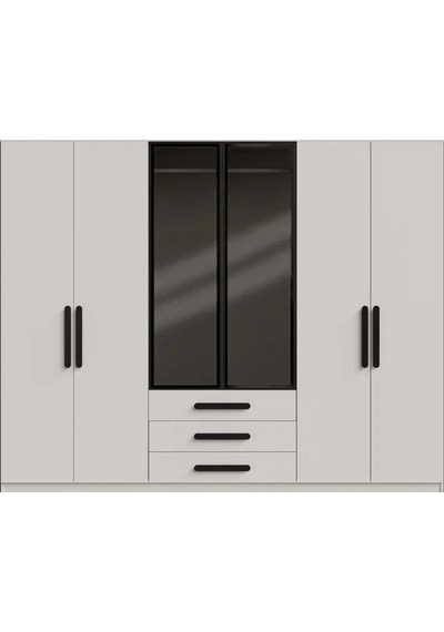 Nur Mdf 6 Kapılı Dolap Aytaşı