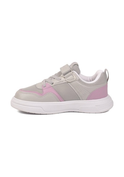 Reyber Buz Lila Cırtlı Fileli Hafif Unisex Çocuk Spor Ayakkabı 026 F Buz-lila