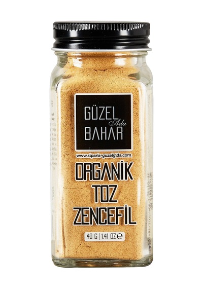 Güzel Ada Organik Toz Zencefil 40 G - 7 Adet Tarı