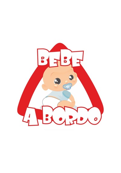 Arabada Bebek Var Araba Sticker Yapıştırması 18Cm