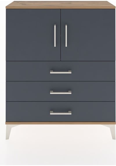 Arges Şifonyer 2 Raflı 3 Çekmeceli 2 Kapaklı 88x30x106 Çam-an... Çam