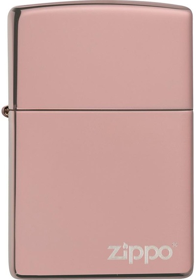 Zippo Çakmak 49190Zl Classic High Polish Rose Gold Zippo Logolu