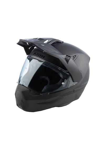 Klim X1 Alpha Matt Carbon Korumalı Adv Kask Mat Siyah