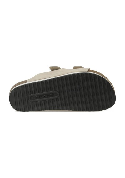 U.S. Polo Assn. U.s.polo Assn Plaın Nu 5fx Bej Hakiki Deri Comfort Casual Anatomik Terlik Bej U.S. Polo Assn. U.s.polo Assn Plaın Nu 5fx Bej Hakiki Deri Comfort Casual Anatomik Terlik Bej